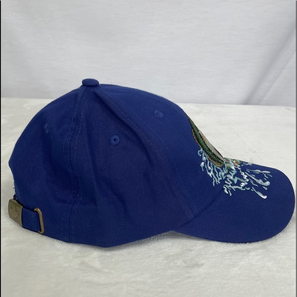 Bass Fish Blue Cotton Hat NWOT - Picture 4 of 11